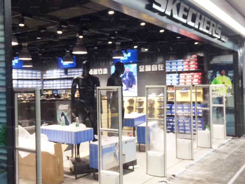 Skechers ব্র্যান্ড জুতা দোকান ইনস্টল কিউবিক সৌন্দর্য AM6208 বিরোধী চুরি ডিভাইস